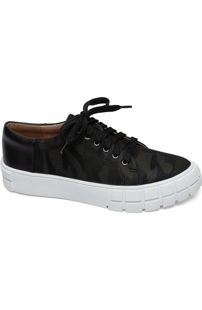 Linea Paolo Kenzi Platform Sneaker, Main, color, Camo/ Black