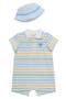 selected Blue Multi Stripe