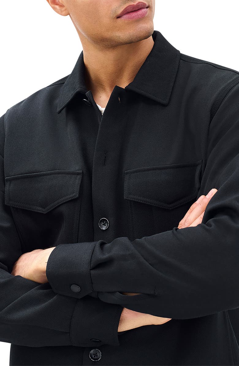 rag & bone Hyde Wool Blend Shirt Jacket, Alternate, color, 