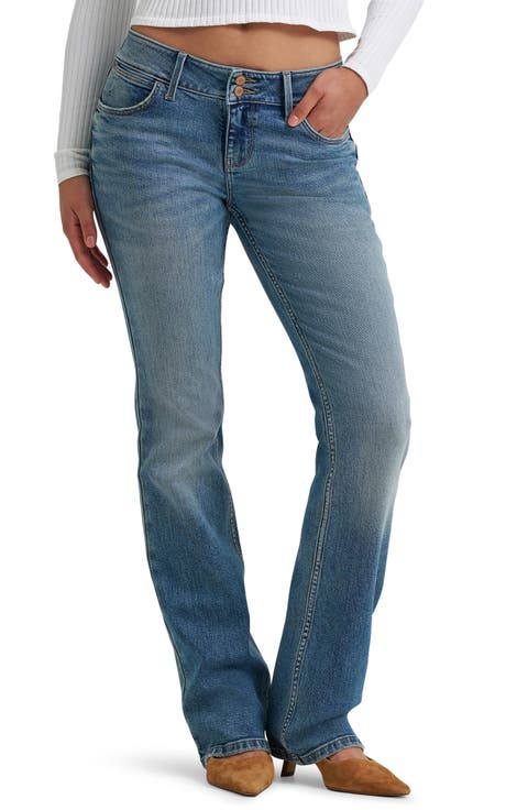 Low Rise Bootcut Jeans