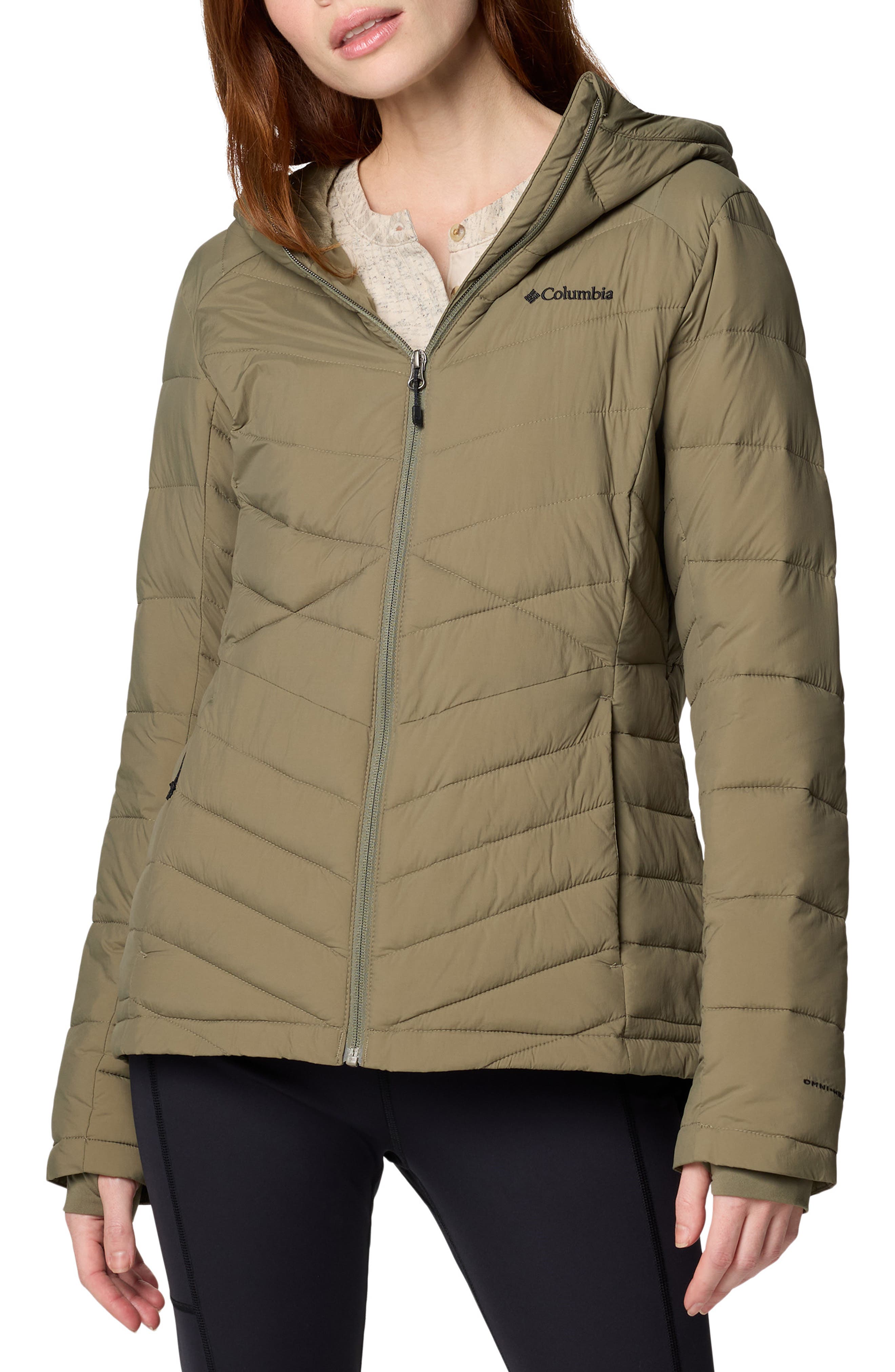 Columbia Joy Peak™ II Hooded Water Repellent Jacket