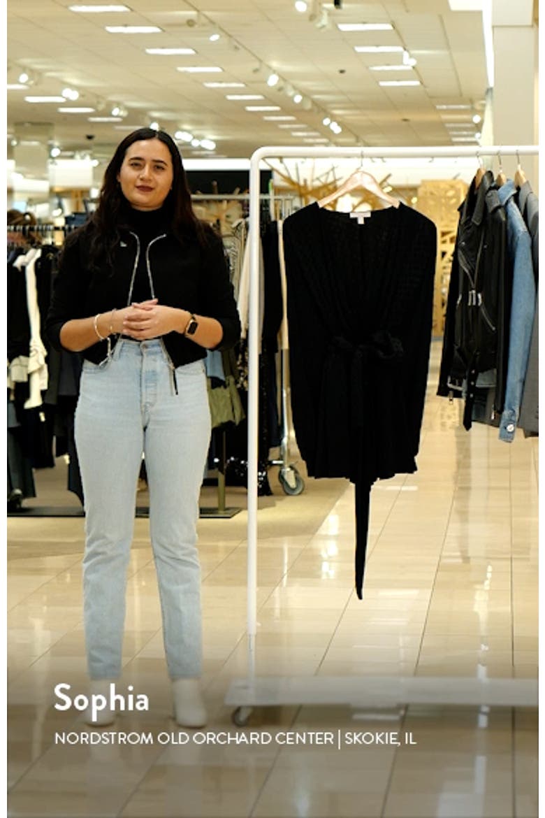 Jacquard Polka Dot Long Sleeve Romper video