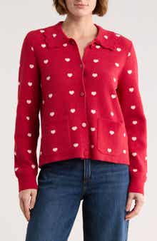 DR2 by Daniel Rainn Heart Collar Cardigan