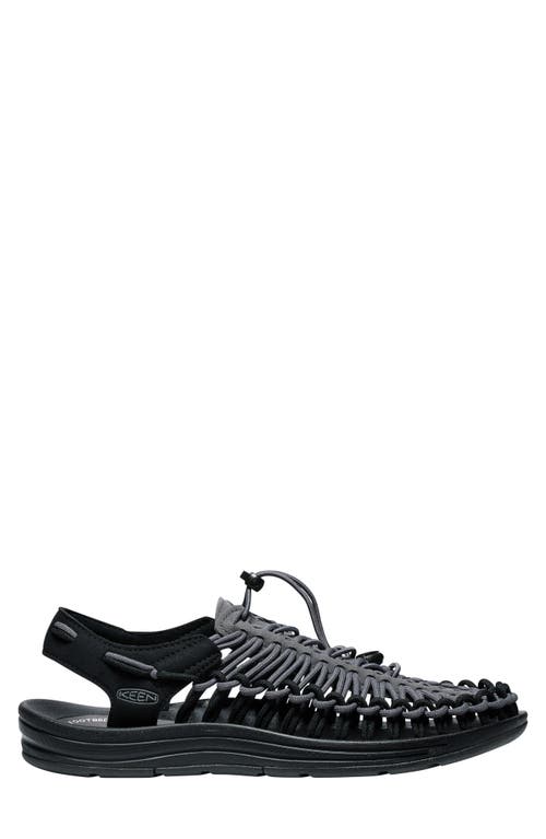 Keen Uneek Slingback Sandal In Magnet/steel Grey