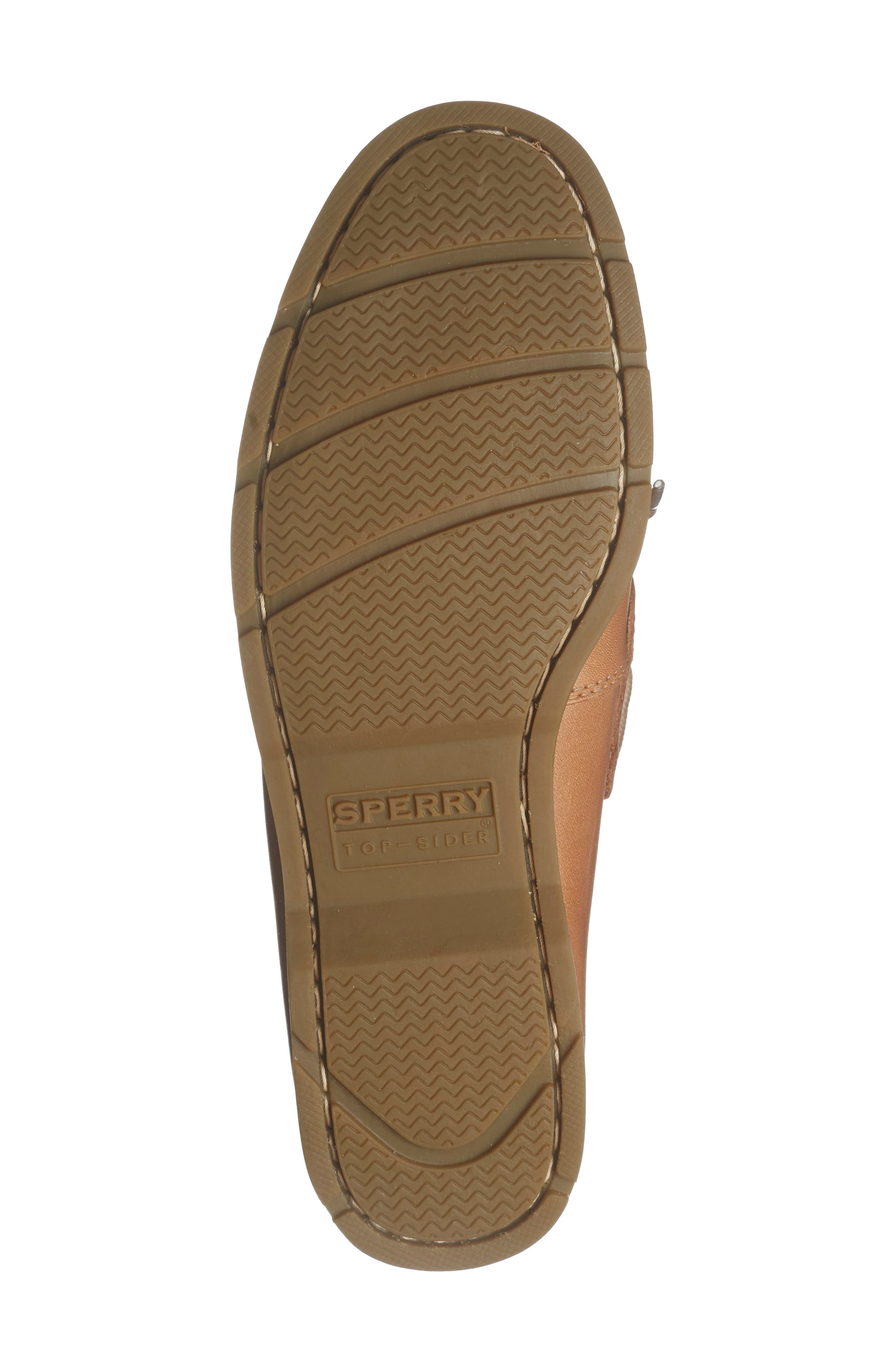 Sperry Leeward 2-Eye Boat Shoe, Alternate, color, Natural