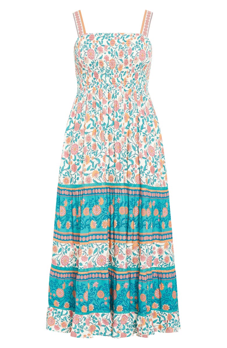 City Chic Belle Maxi Sundress, Alternate, color, Gardenia