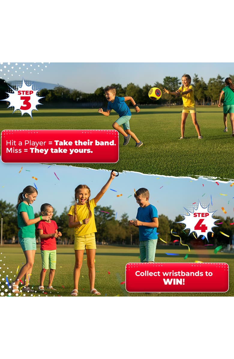 Swooc Games Whomp Ball | Ultimate Backyard Dodgeball, Alternate, color, Yellow