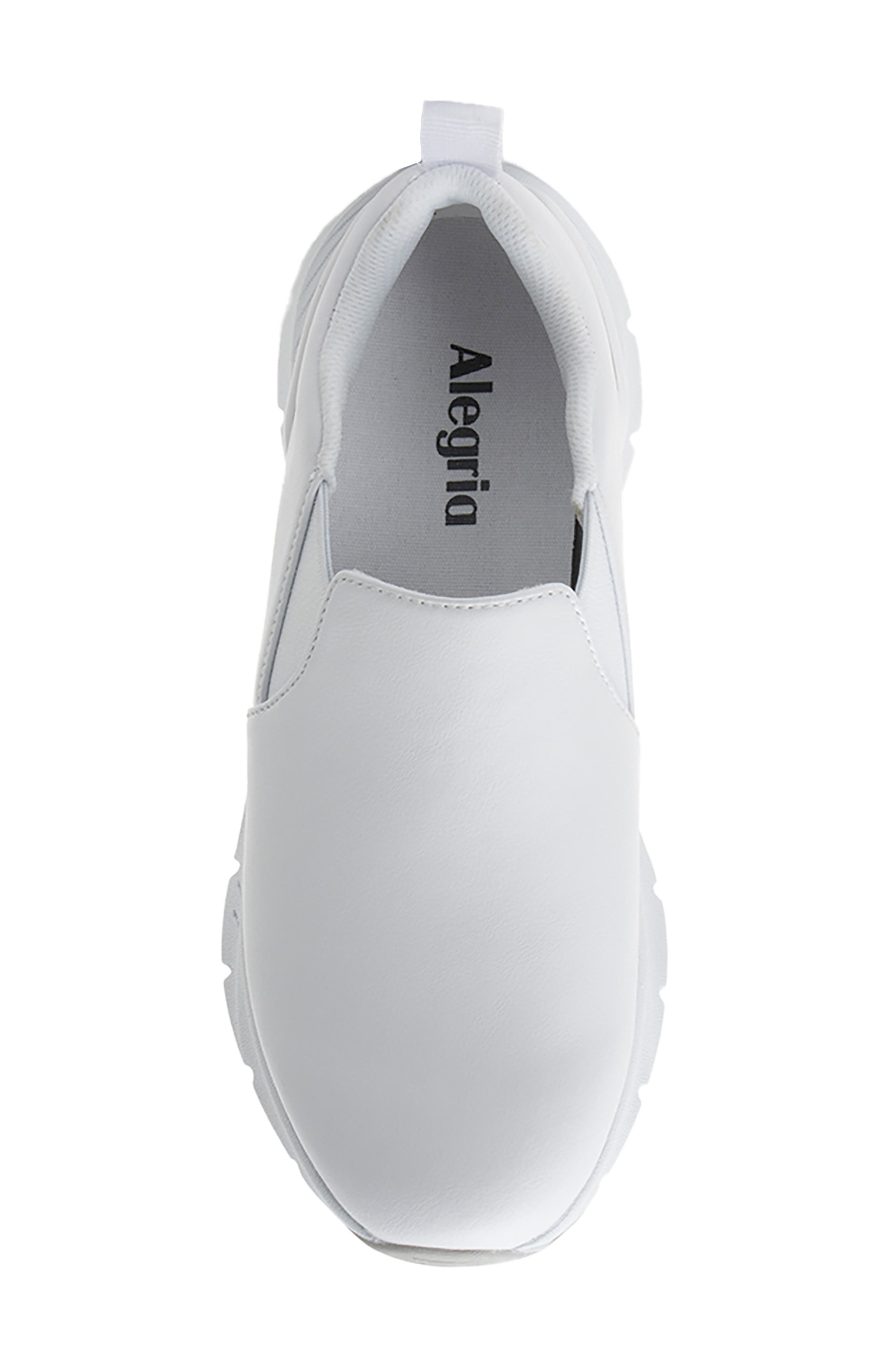 Alegria by PG Lite Kavalry Slip-On Shoe, Alternate, color, True White