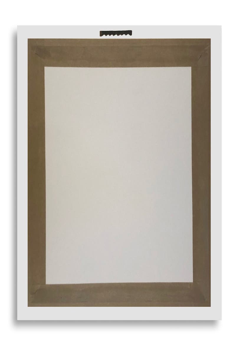 Wynwood Studio Life Is Good Coral Orange Framed Wall Art, Alternate, color, Orange