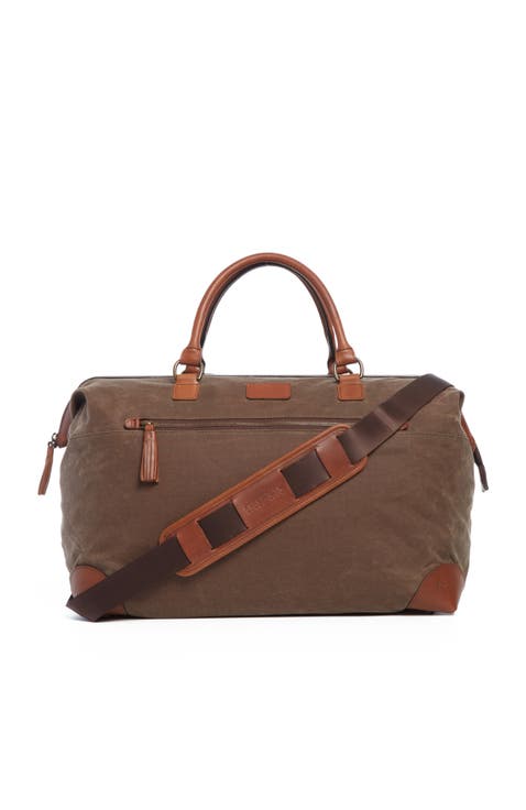 Fulton Waxed Canvas Framed Duffel