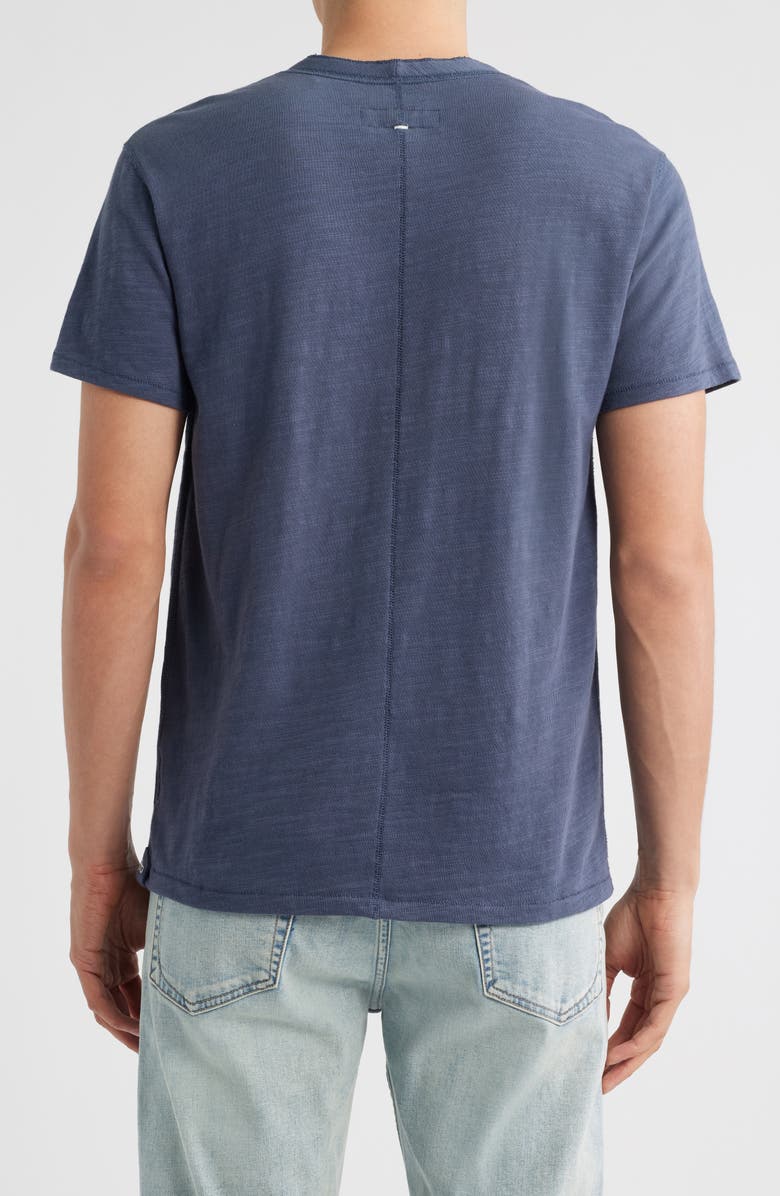 rag & bone Classic Short Sleeve Henley, Alternate, color, Ombre