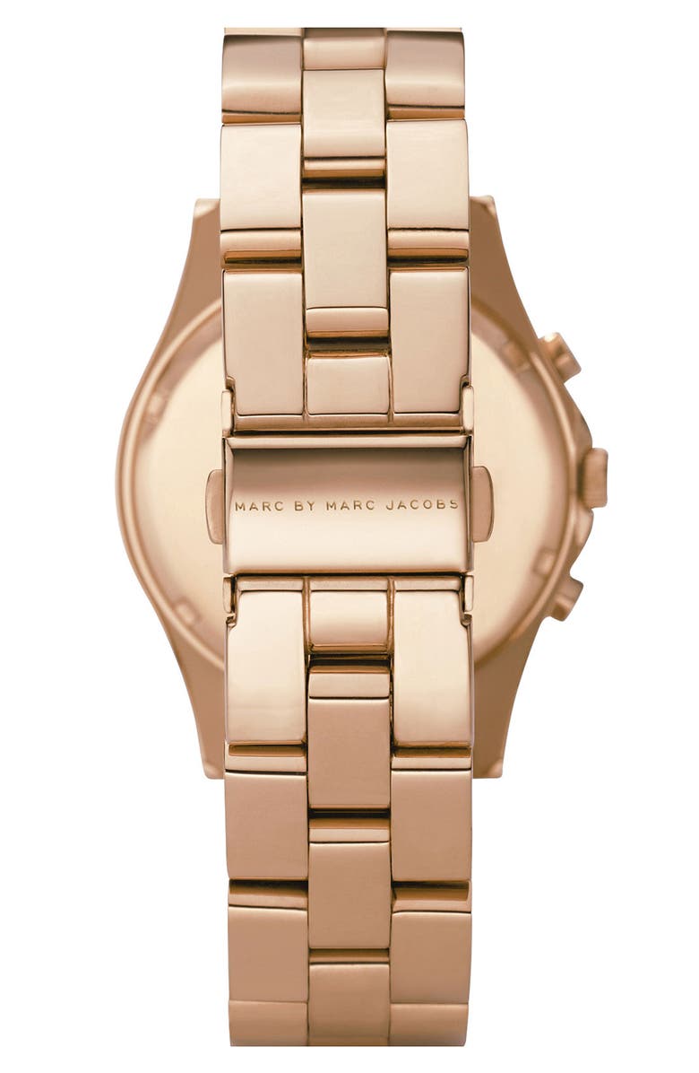 Marc Jacobs 'Henry' Chronograph Bracelet Watch, 37mm, Alternate, color,