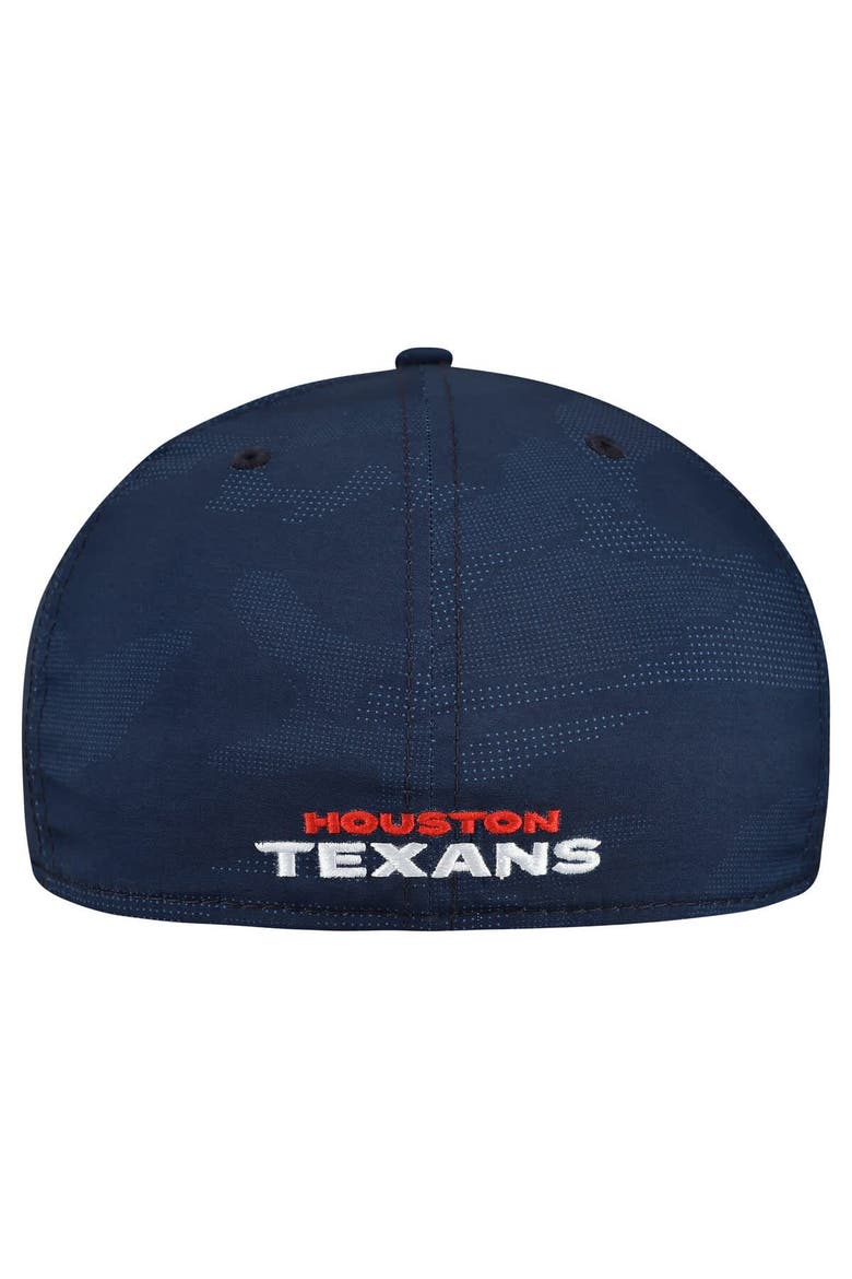Men's New Era  Navy Houston Texans Tonal Camo 39THIRTY Stretch Fit Hat, Alternate, color, Navy