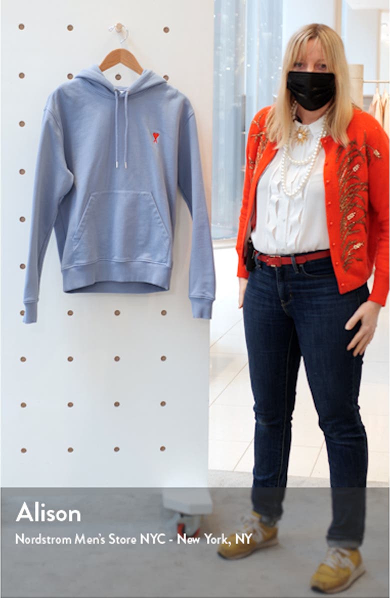 Ami de Couer Embroidered Organic Cotton Hoodie, sales video thumbnail