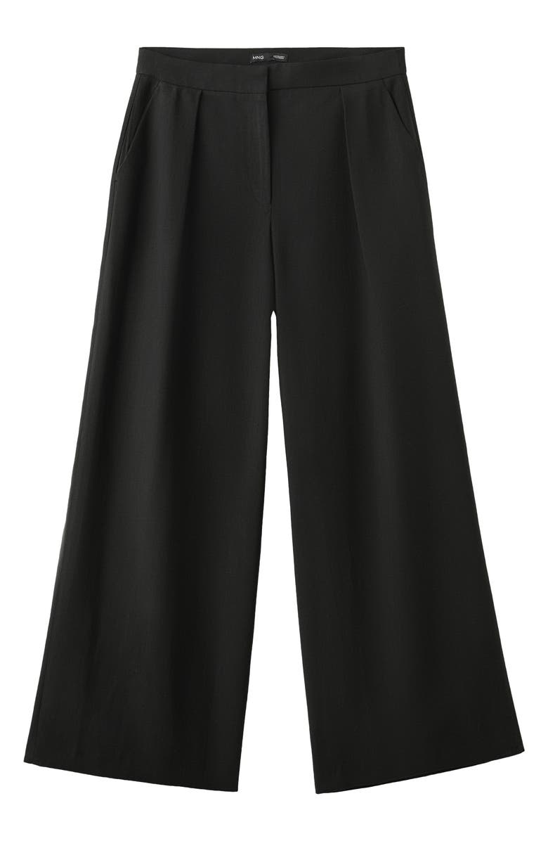 MANGO Straight Leg Pants, Main, color, 