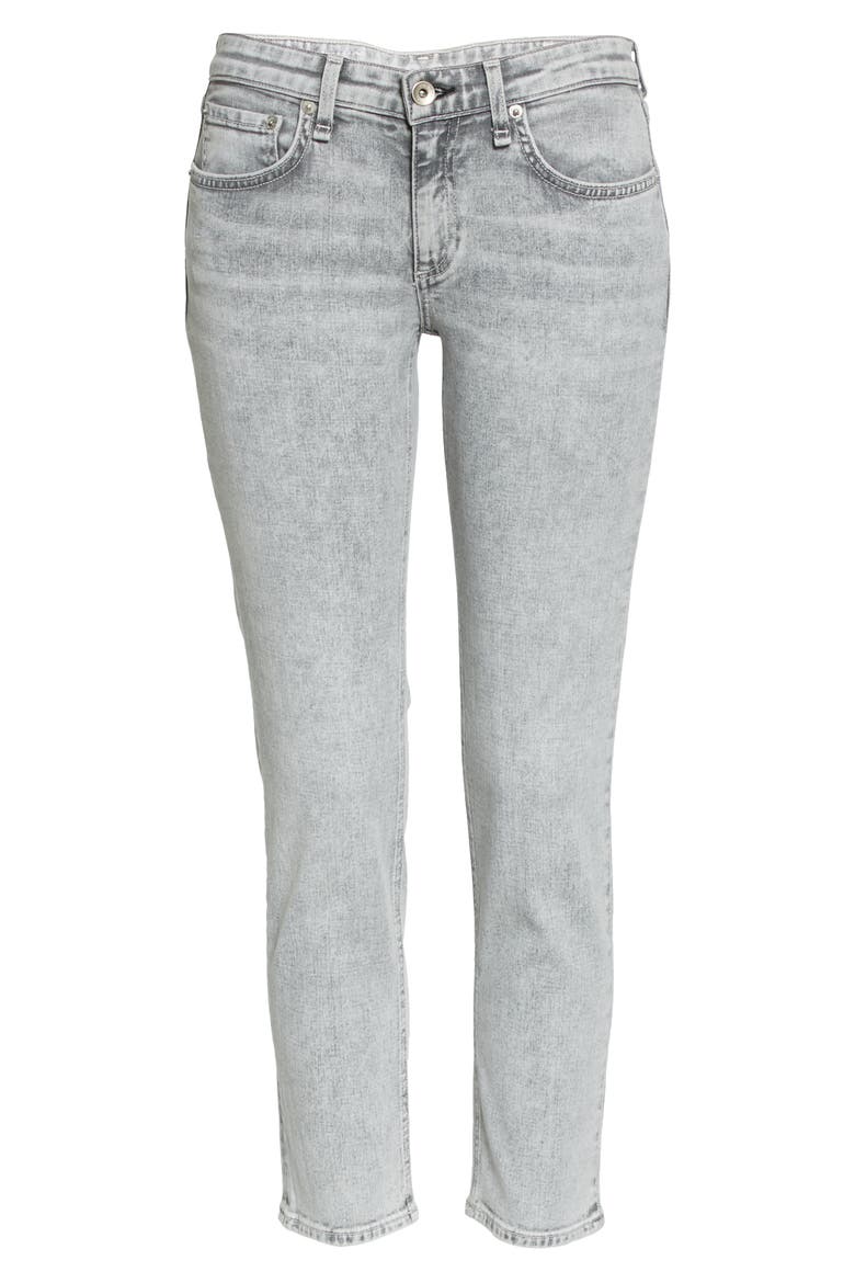 Dre Crop Slim Boyfriend Jeans, Alternate, color, ACID