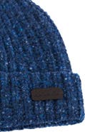 Brooks Brothers Donegal Wool Shaker Rib Beanie