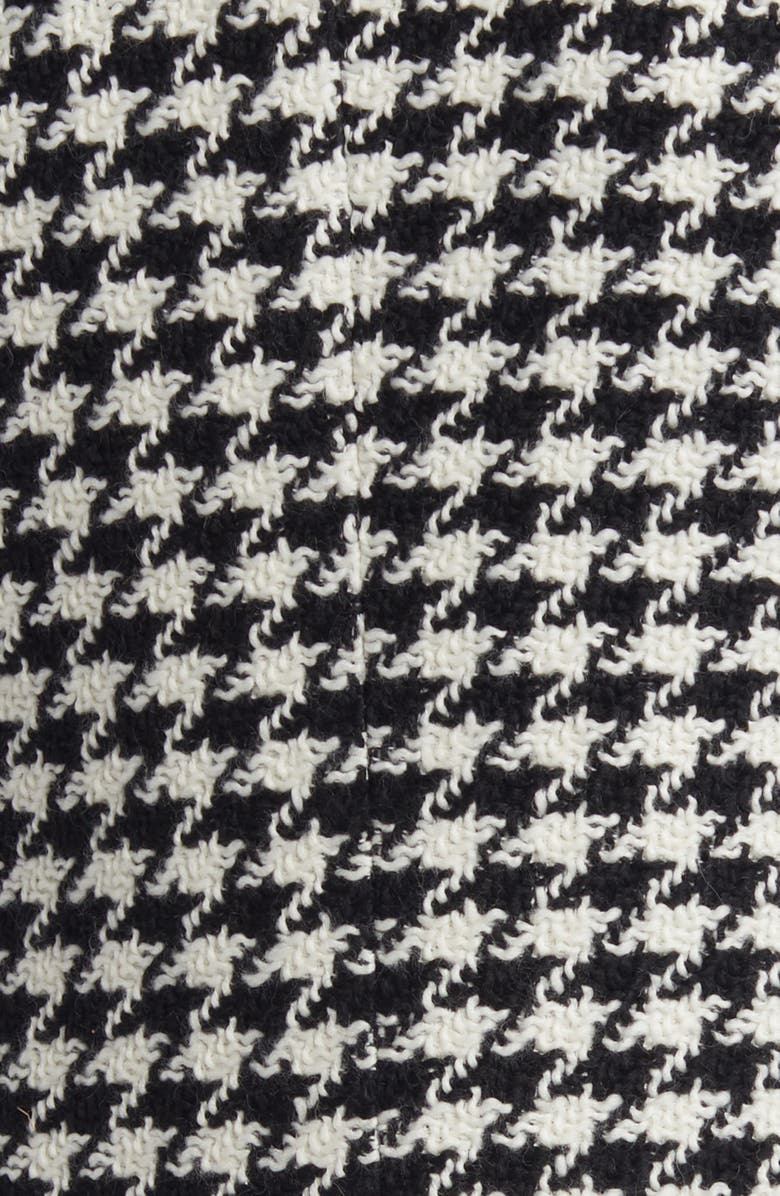 BOSS Jia Houndstooth Double Breasted Blazer, Alternate, color, Monochrome Houndstooth