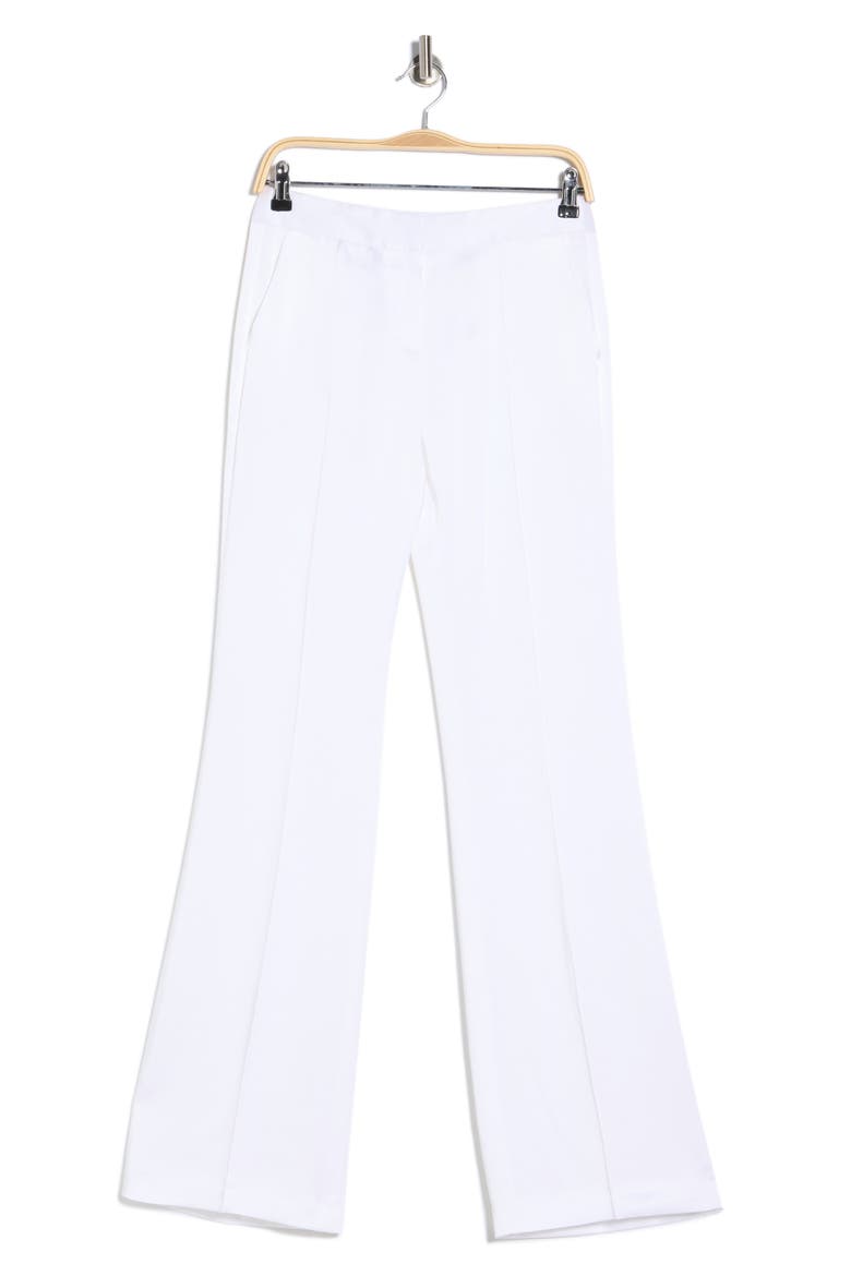 Talia Flare Pants, Alternate, color, WHITE