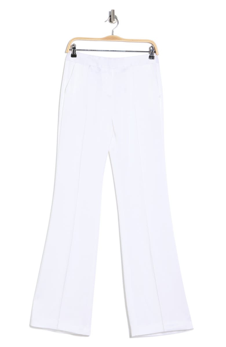 BOSS Talia Flare Pants, Main, color, White