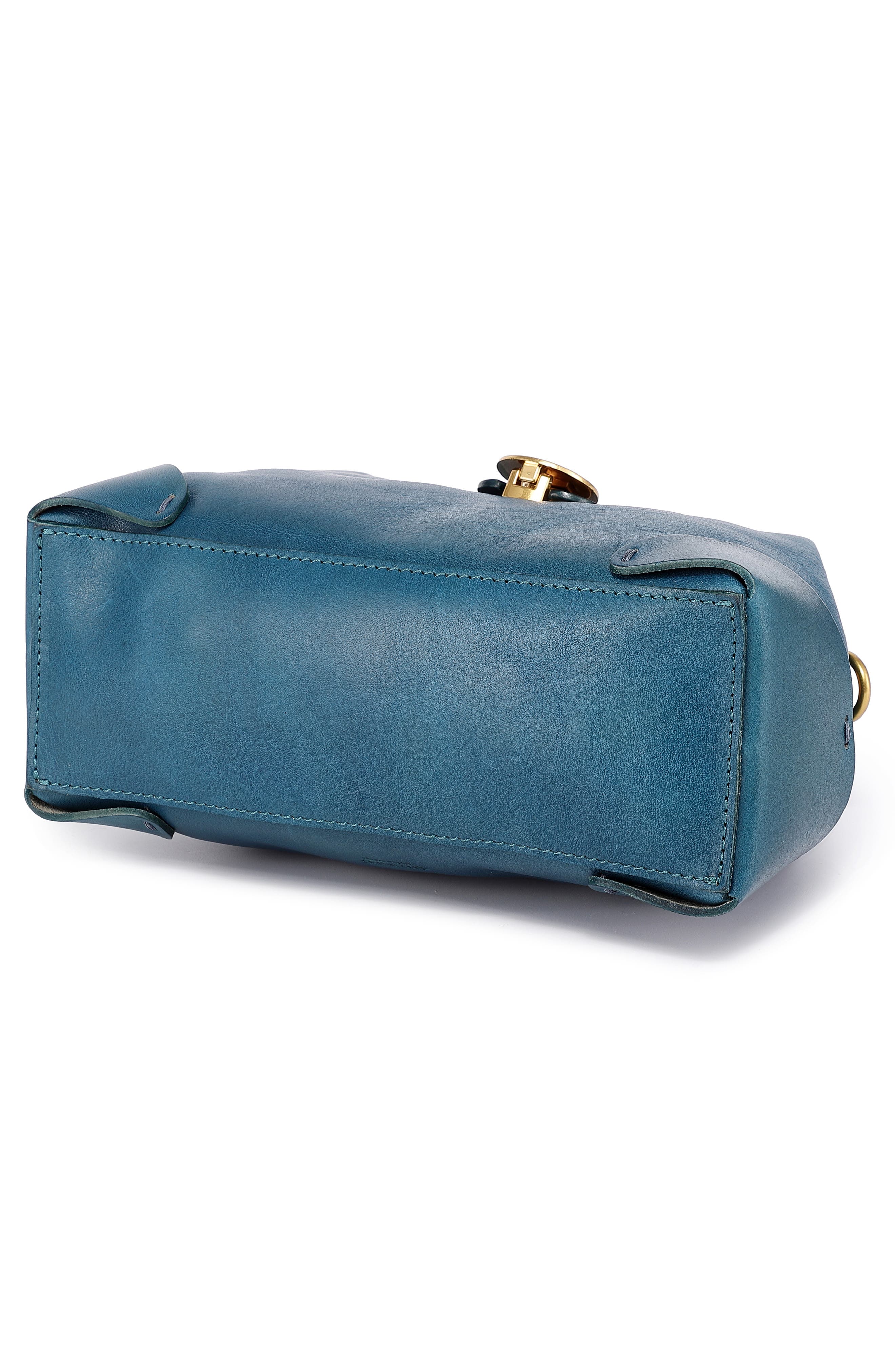 Soul Leather Crossbody Bag, Alternate, color, TURQUOISE