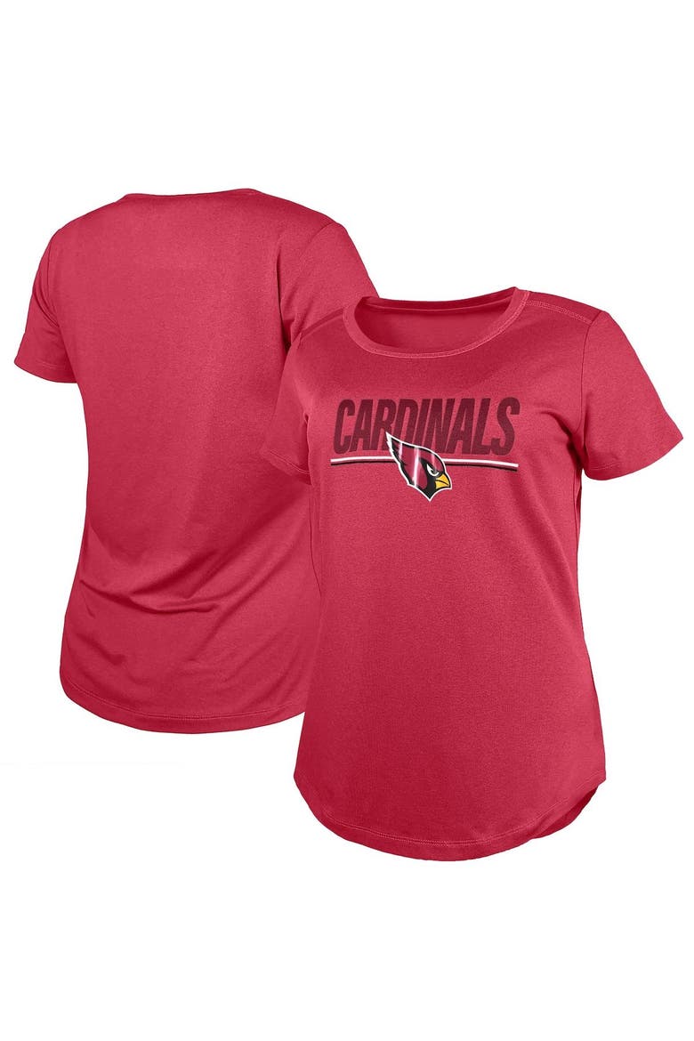 Women's New Era Cardinal Arizona Cardinals 2023 NFL Training Camp T-Shirt, Alternate, color, Cardinal