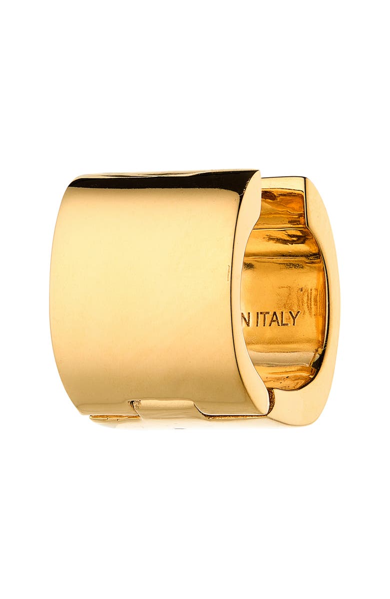 TOTEME Petite Signature Hoop Earrings, Alternate, color, Gold