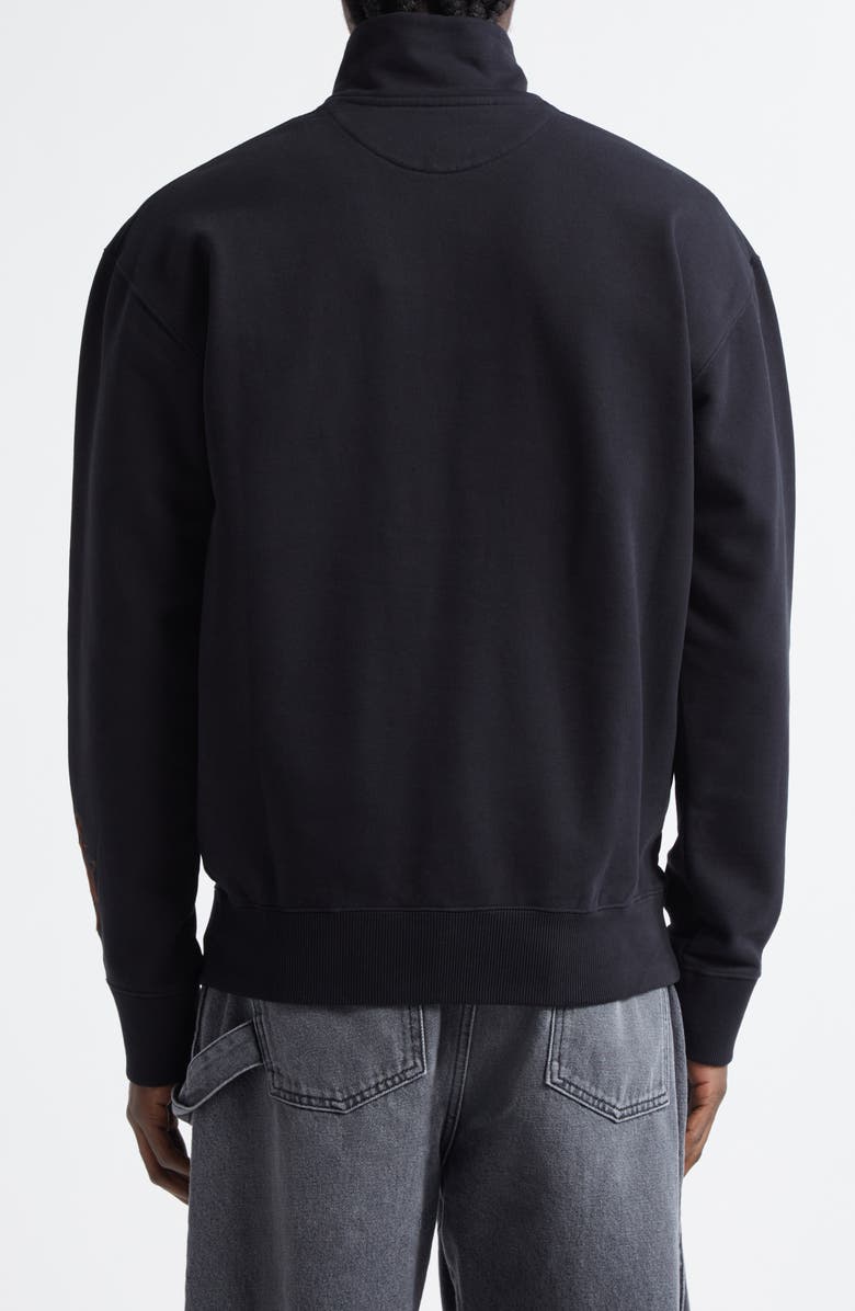 JW Anderson Half Zip Jersey Sweatshirt, Alternate, color, 