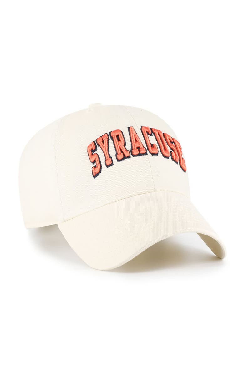 '47 Men's '47 Sand Syracuse Orange Vault Clean Up Adjustable Hat, Alternate, color, 
