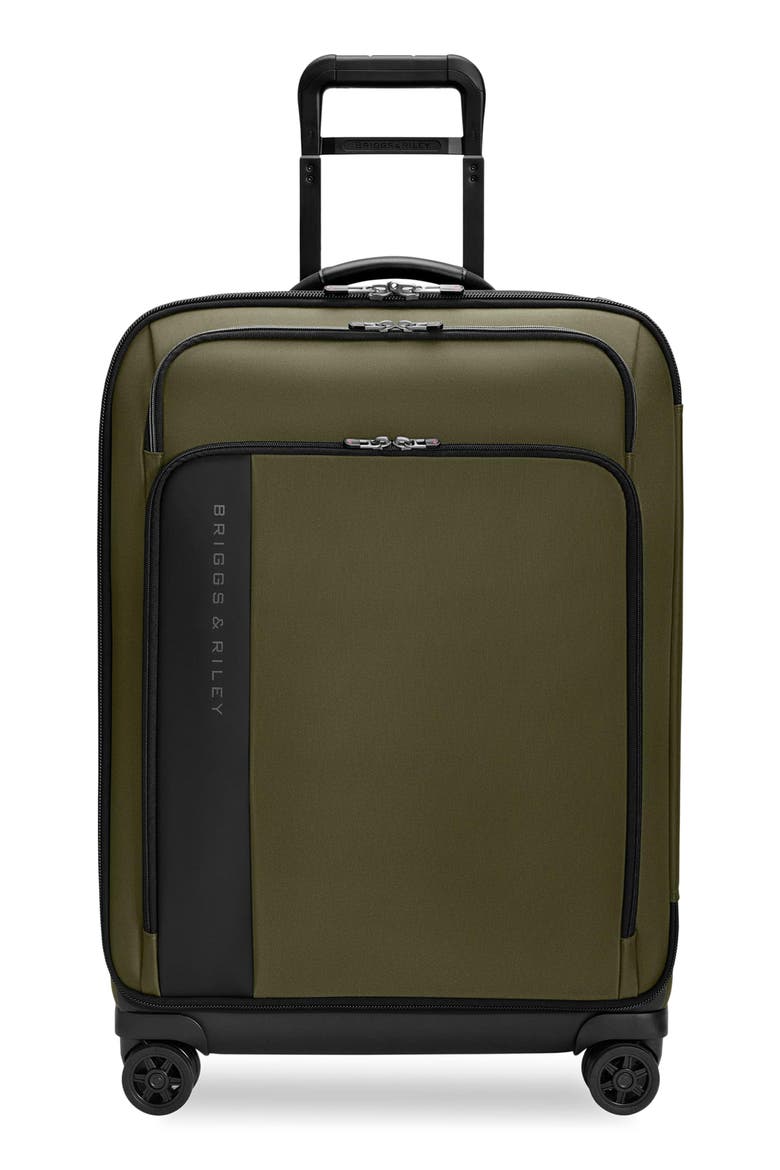 Medium ZDX 26-Inch Expandable Spinner Packing Case, Main, color, HUNTER