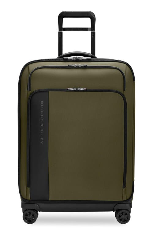 Briggs & Riley Medium ZDX 26-Inch Expandable Spinner Packing Case in Hunter 