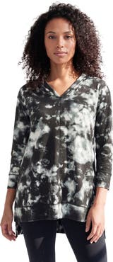 Roaman's French Terry Tunic Hoodie