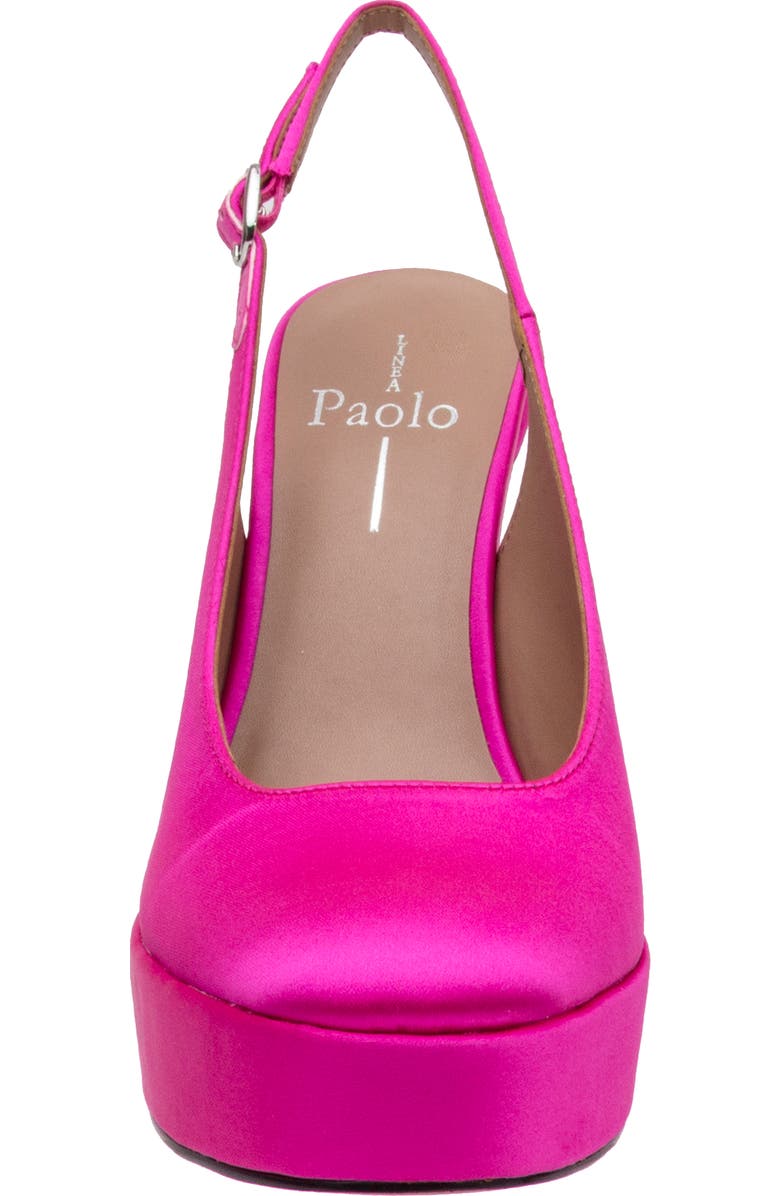 Linea Paolo Ivie Slingback Platform Pump, Alternate, color, Pink