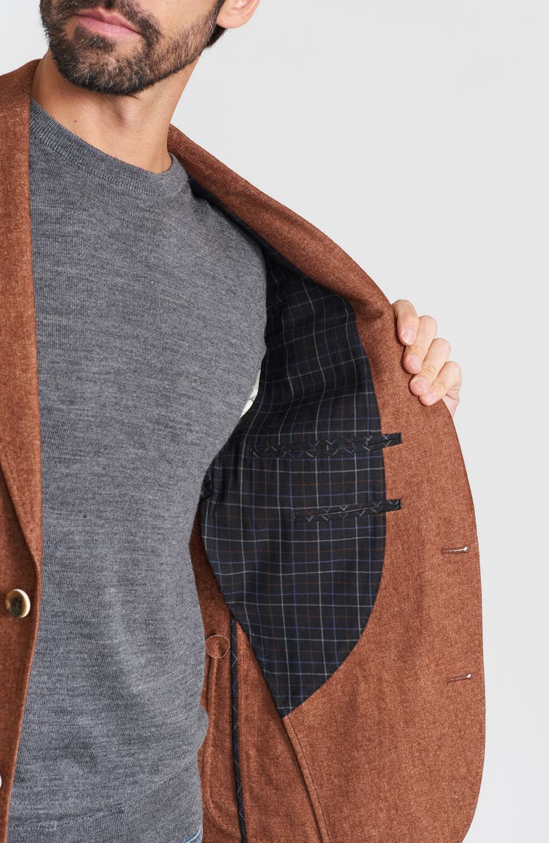 FLYNT Wool Blend Sport Coat, Alternate, color, Rust