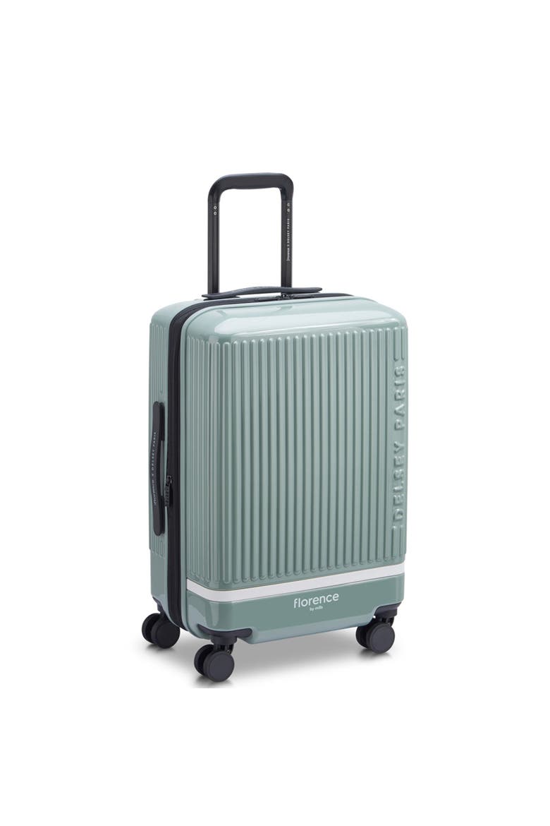 Spin Me Away Expandable 20" Carry-On Spinner, Alternate, color, Sage Green