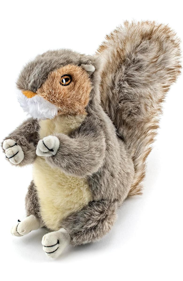 Ruffin' It Woodlands Plush Dog Toy Squirrel, Alternate, color, Multicolored