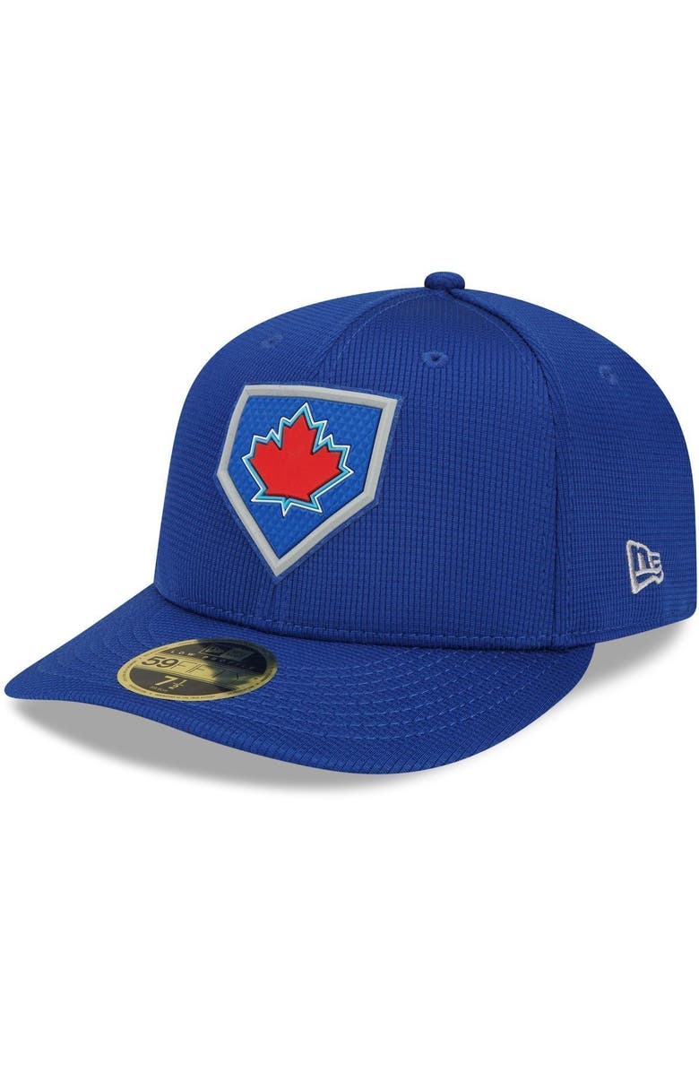 New Era Men's New Era Royal Toronto Blue Jays 2022 Clubhouse Alternate Logo Low Profile 59FIFTY Fitted Hat, Main, color,
