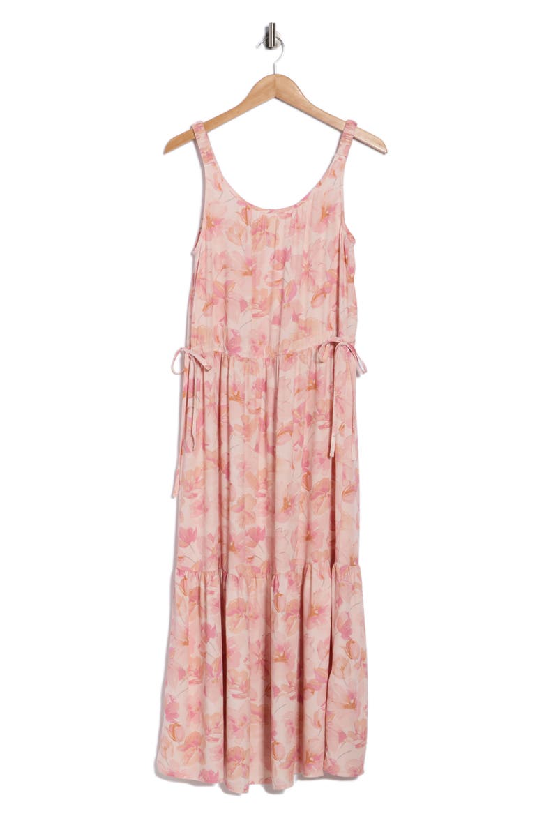 Sutton Floral Sleeveless Maxi Dress, Alternate, color, TULIP PRINT