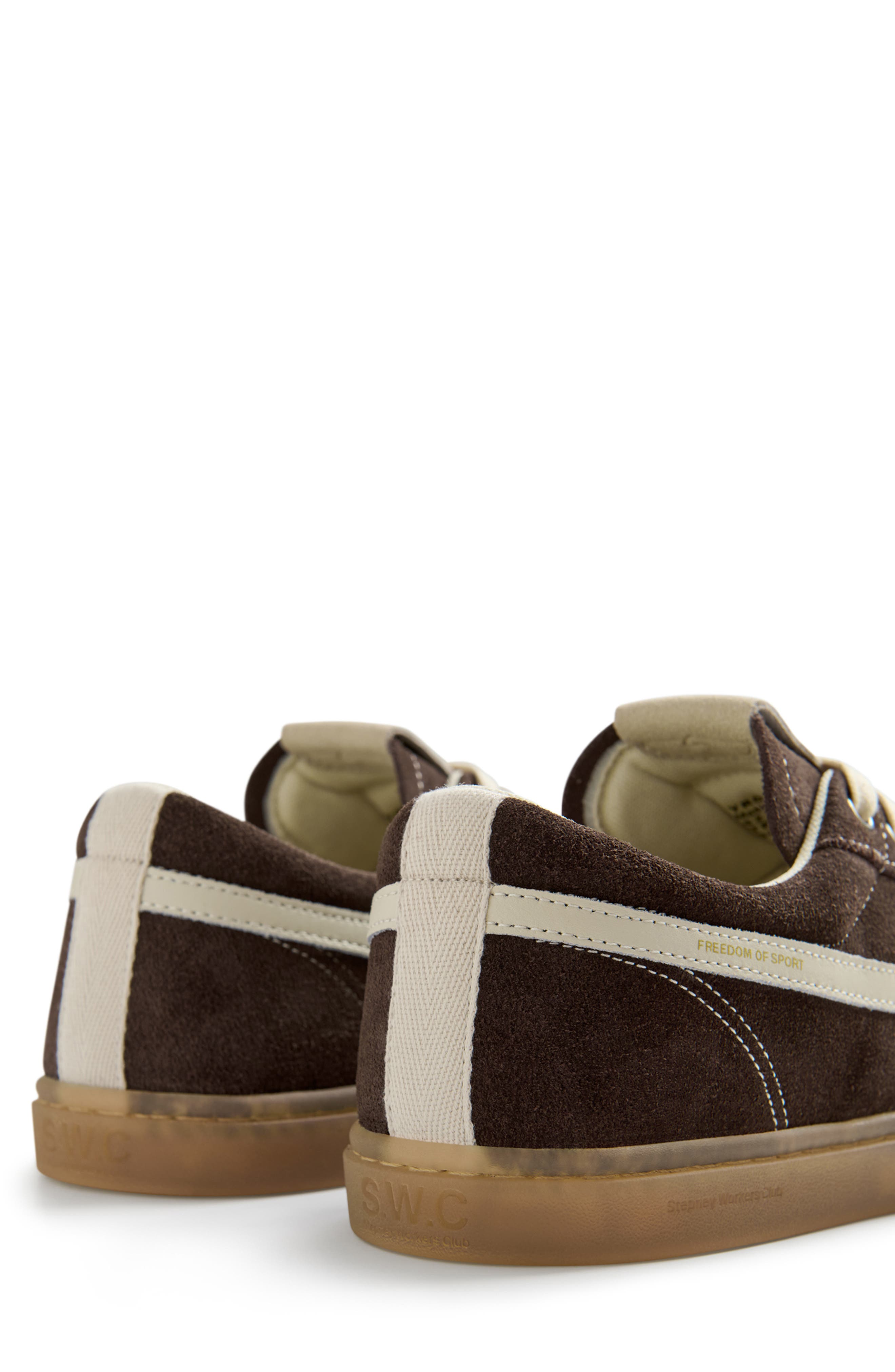 Surma S-Strike Cup Sneaker, Alternate, color, DK BROWN