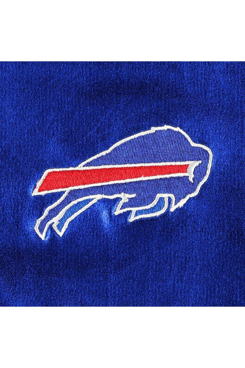 Men's The Wild Collective Royal Buffalo Bills Metallic Bomber Full-Snap Jacket, Alternate, color, Royal