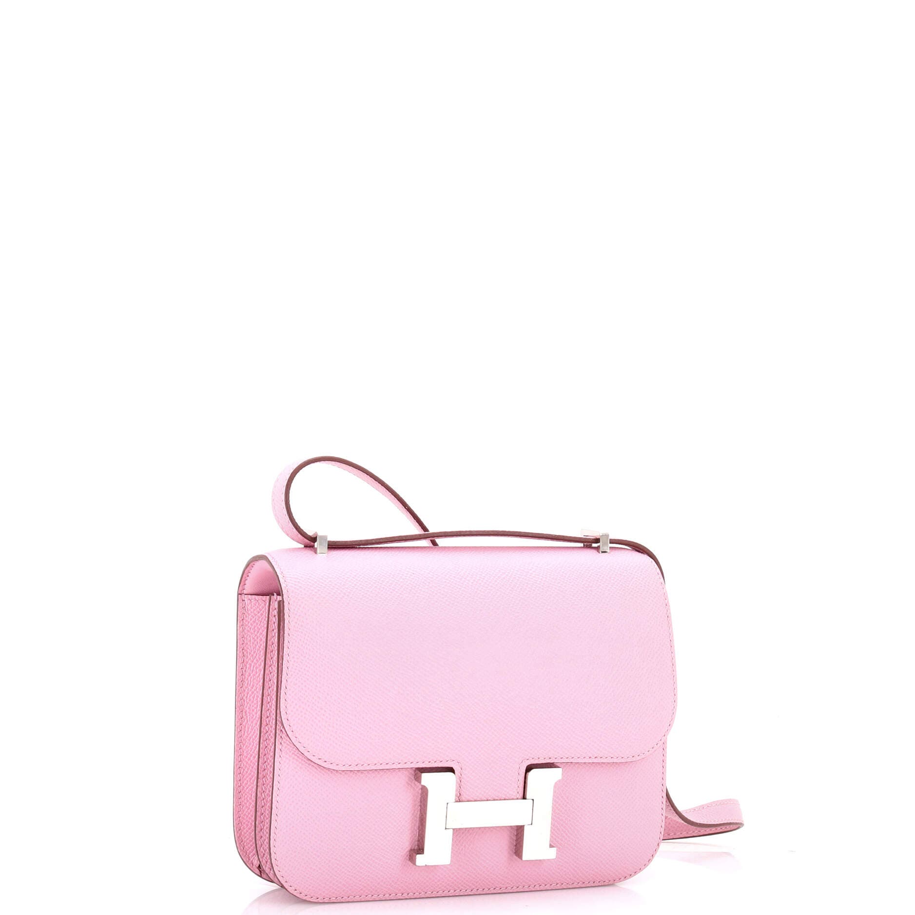 Pre-Owned Hermes Constance Bag Epsom 18, Alternate, color, Mauve Sylvestre