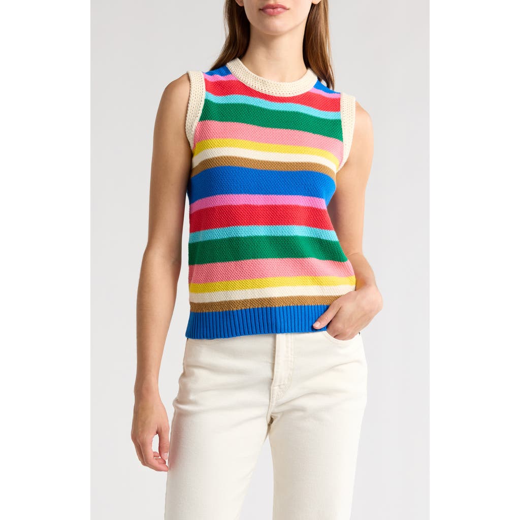 BODEN BODEN STRIPE SWEATER VEST