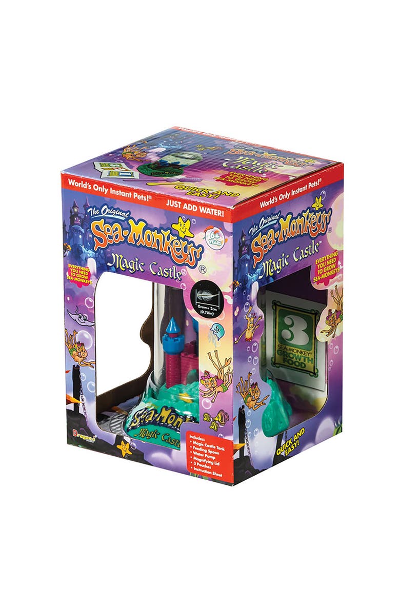 Schylling Seamonkeys<sup
®</sup
 Magic Castle World
S Only Instant Pets<sup
®</sup
 Ages 6+, Main, color, Multicolored
