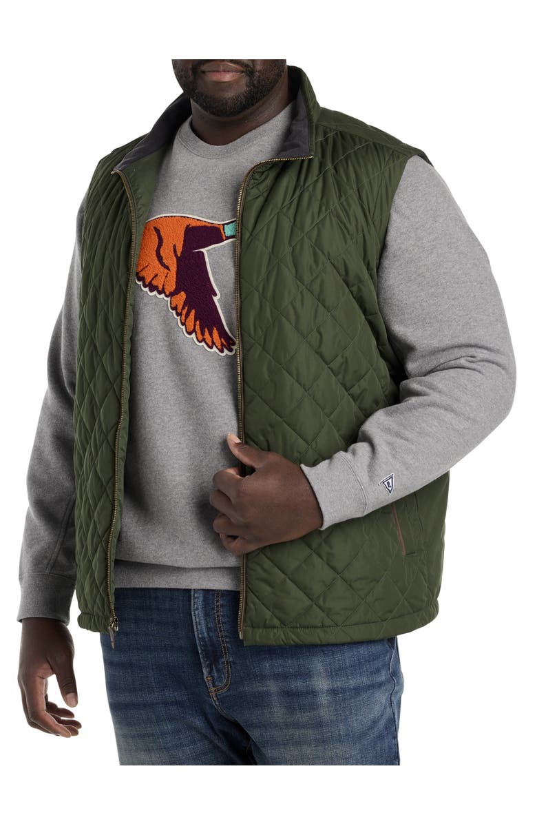 vineyard vines Big & Tall Dorset Quilted Vest, Main, color, 