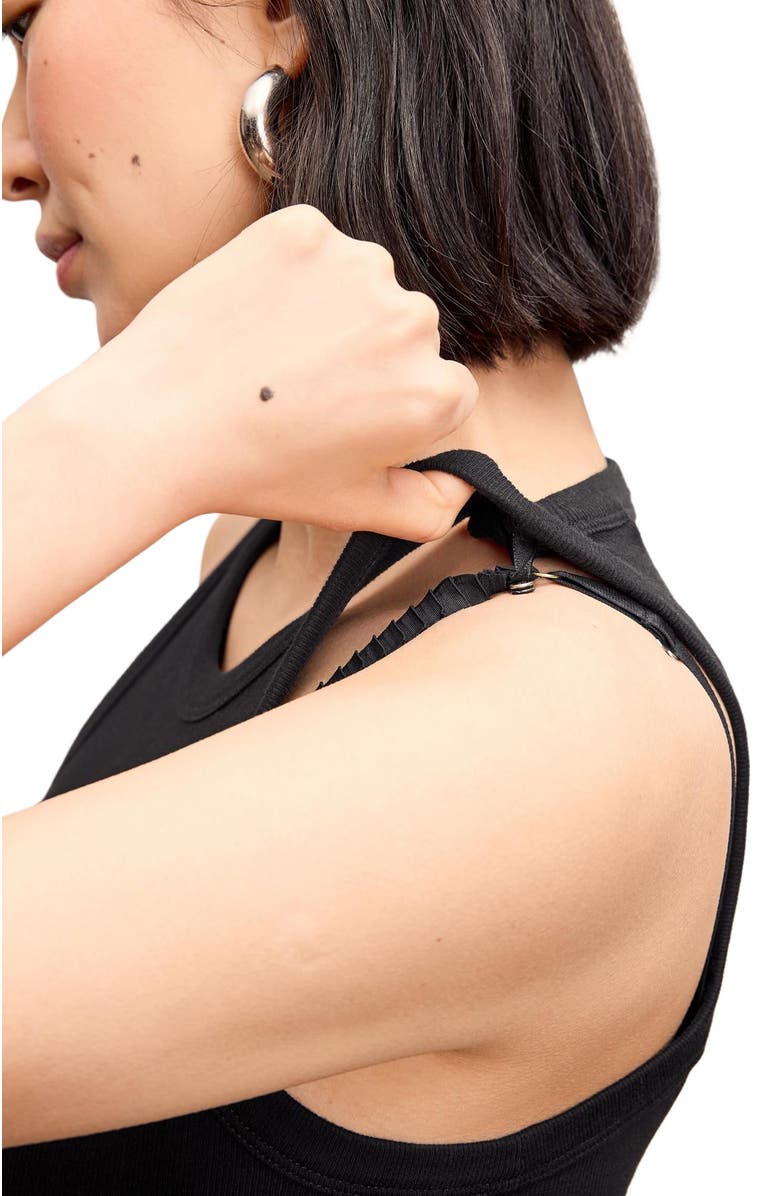 M.M.LaFleur Aubry Crewneck Tank, Alternate, color, Black