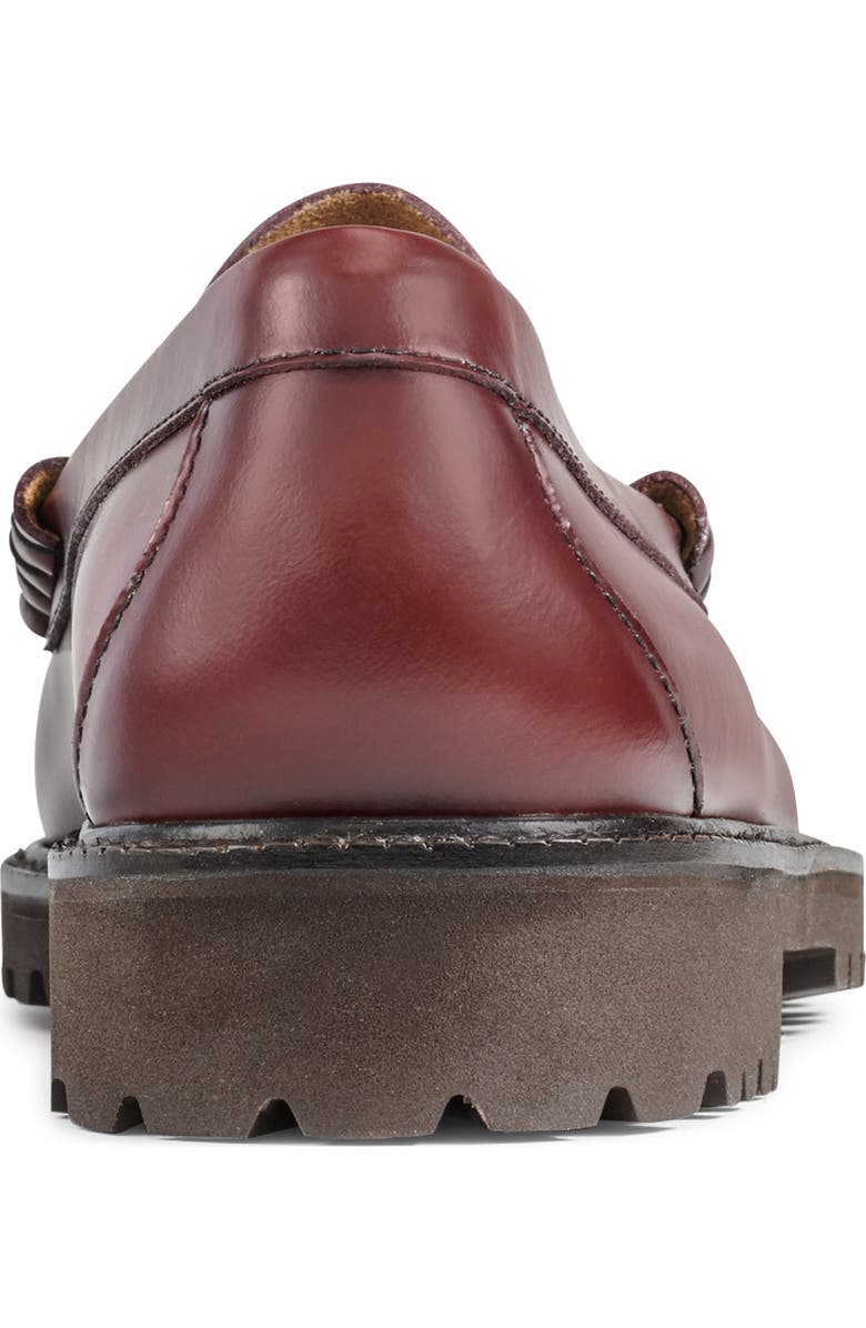 G.H.BASS Larson Lug Loafer, Alternate, color, Wine