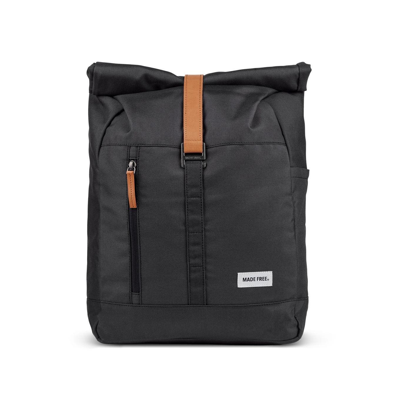 Made Free Roll Top Pack Backpack in Charcoal 