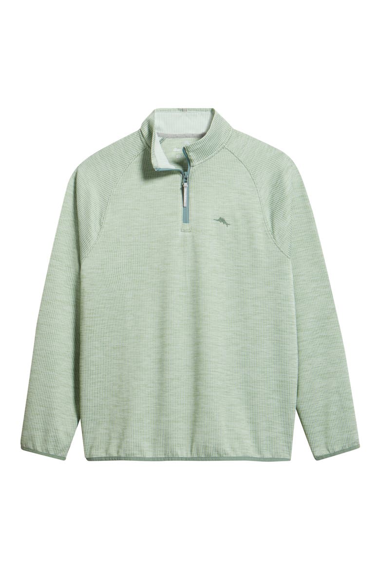 Palm Pro IslandZone® Performance Half Zip Pullover, Alternate, color, TROPICAL FERN