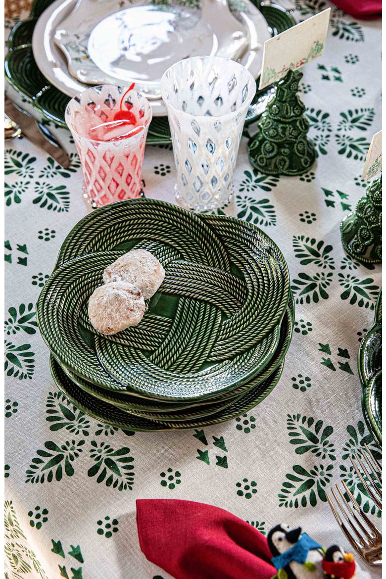 Le Panier Mystic Knot Dessert/Salad Plate, Alternate, color, BASIL