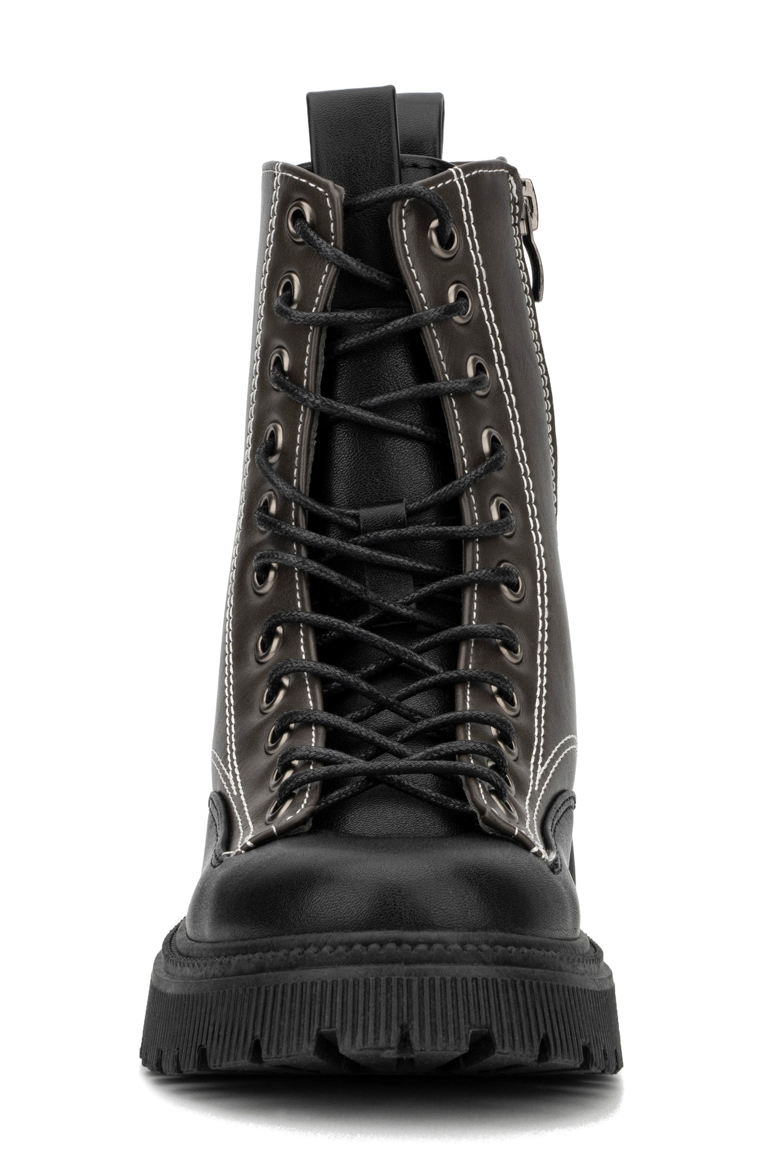 OLIVIA MILLER Calliope Combat Boot, Alternate, color, 